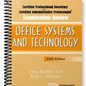 SolutionsManualforCertifiedProfessionalSecretary(CPS)andCertifiedAdministrativeProfessional(CAP)Examinati