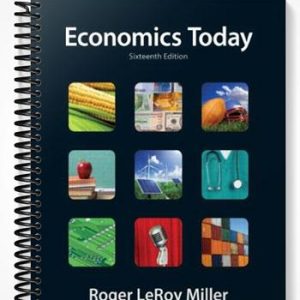 SolutionsManualforEconomicsTodayandMyEconLabwithPearsoneTextAccessCardPackage16thEditionbyRogerLeRoyMiller