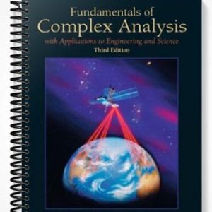 SolutionsManualforFundamentalsofComplexAnalysiswithApplicationstoEngineeringScienceandMathematics3rdEditionbySaff