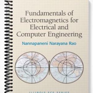 SolutionsManualforFundamentalsofElectromagneticsforElectricalandComputerEngineering1stEditionbyNannapaneniNarayanaRao