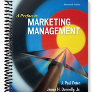 Solutions Manual for A Preface to Marketing Management 14th Edition by Peter