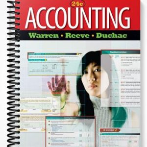 Solutions Manual for Accounting 24th Edition by Warren