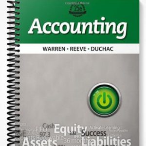 Solutions Manual for Accounting 25th Edition by Warren
