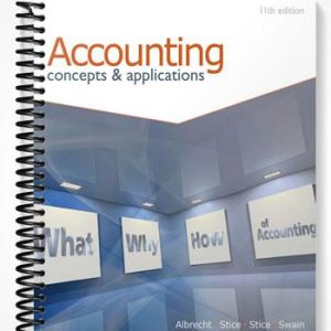 Solutions Manual for Accounting Concepts and Applications 11th Edition by Albrecht