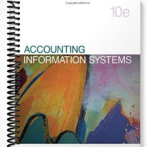 Solutions Manual for Accounting Information Systems 10th Edition by Gelinas