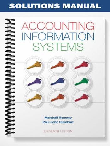Solutions Manual for Accounting Information Systems 11th Edition by Romney