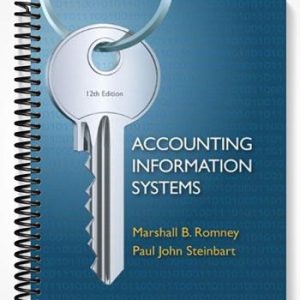 Solutions Manual for Accounting Information Systems 12th Edition by Romney