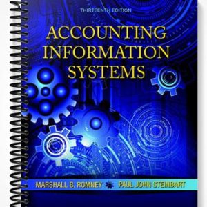 Solutions Manual for Accounting Information Systems 13th Edition by Romney