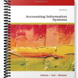 Solutions Manual for Accounting Information Systems 9th Edition by Gelinas