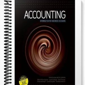 Solutions Manual for Accounting Information for Business Decisions 1st Edition by Cunningham