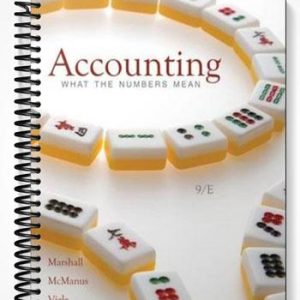 Solutions Manual for Accounting What Number Mean 9th Edition by Marshall
