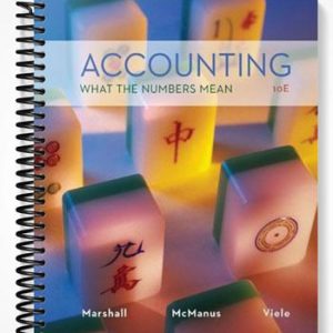 Solutions Manual for Accounting What the Numbers Mean 10th Edition by Marshall