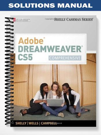 Solutions Manual for Adobe Dreamweaver CS5 Comprehensive 1st Edition by Shelly