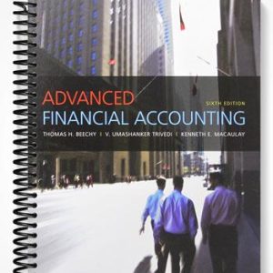 Solutions Manual for Advanced Financial Accounting 6th Edition by Beechy