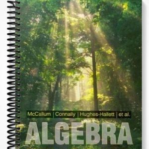 Solutions Manual for Algebra Form and Function 1st Edition by McCallum