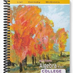 Solutions Manual for Algebra for College Students 6th Edition by Lial