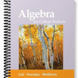 Solutions Manual for Algebra for College Students 7th Edition by Lial