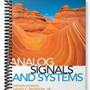 Solutions Manual for Analog Signals and Systems 1st Edition by Kudeki