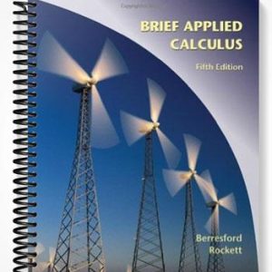 Solutions Manual for Applied Calculus Brief 5th Edition by Berresford