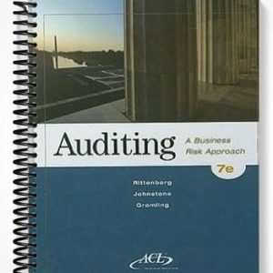 Solutions Manual for Auditing 7th Edition by Gramling
