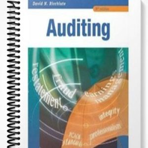 Solutions Manual for Auditing 8th Edition by Ricchiute