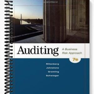 Solutions Manual for Auditing A Business Risk Approach 7th Edition by Rittenberg