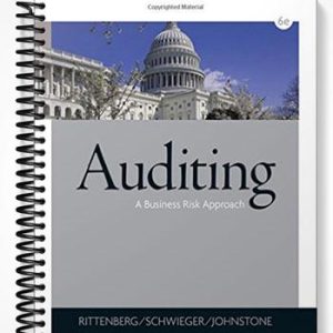 Solutions Manual for Auditing A Business Risk Approach International Edition 6th Edition by Rittenberg