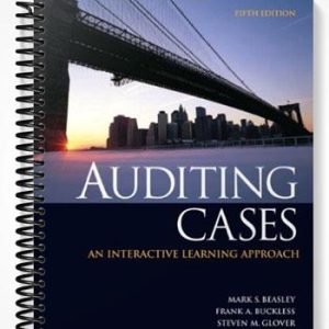 Solutions Manual for Auditing Cases An Interactive Learning Approach 5th Edition by Beasley