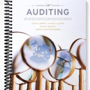 SolutionsManualforAuditingTheArtandScienceofAssuranceEngagementsCanadianTwelfthEdition12thEditionbyArens