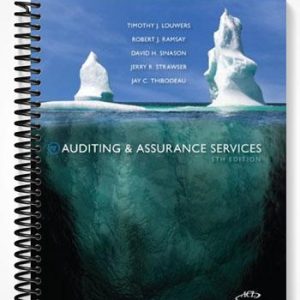 Solutions Manual for Auditing & Assurance Services 5th Edition by Louwers