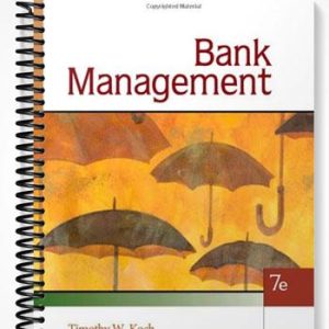 Solutions Manual for Bank Management 7th Edition by Koch