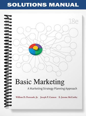 Solutions Manual for Basic Marketing A Marketing Strategy Planning Approach 18th Edition by Perreault