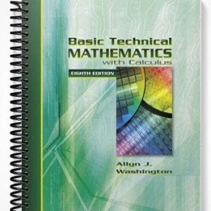 Solutions Manual for Basic Technical Mathematics with Calculus 8th Edtion by Alyn Washington