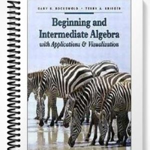 Solutions Manual for Beginning Algebra with Applications & Visualization 1st Edition by Rockswold