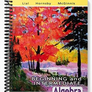 Solutions Manual for Beginning and Intermediate Algebra 4th Edition by Lial