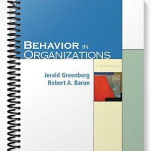 Solutions Manual for Behavior in Organizations 9th Edition by Greenberg