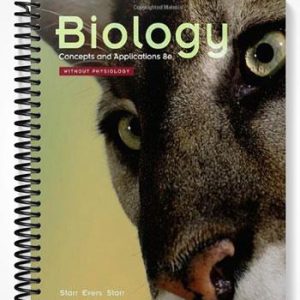 Solutions Manual for Biology Concepts and Applications 8th Edition by Starr