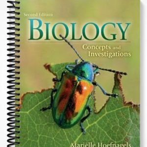 Solutions Manual for Biology Concepts and Investigations 2nd Edition by Marielle Hoefnagels