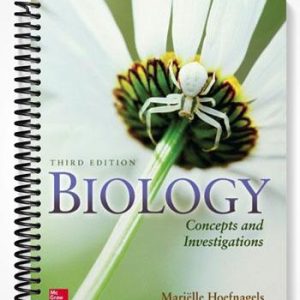 Solutions Manual for Biology Concepts and Investigations 3rd Edition by Hoefnagels