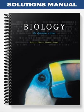 Solutions Manual for Biology The Dynamic Science 1st Edition by Russell