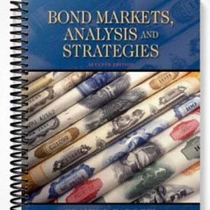 Solutions Manual for Bond Markets Analysis and Strategies 7th Edition by Fabozzi