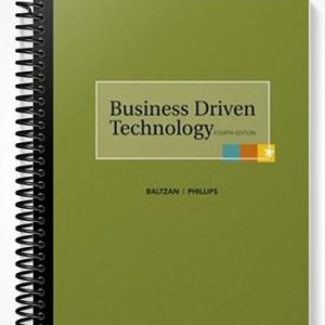 Solutions Manual for Business Driven Technology 4th Edition by Baltzan