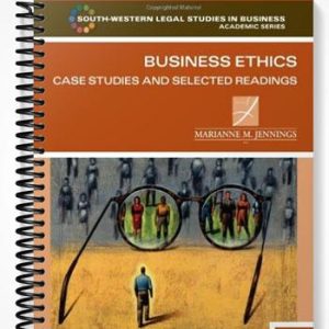 Solutions Manual for Business Ethics Case Studies and Selected Readings 7th Edition by Jennings