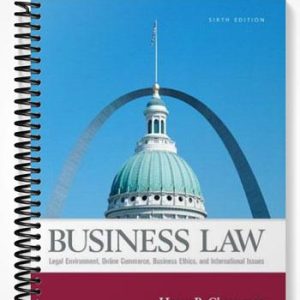 Solutions Manual for Business Law 6th Edition by Cheeseman