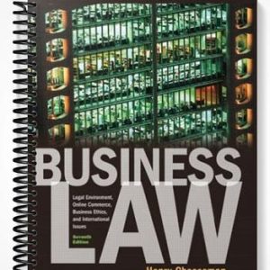 Solutions Manual for Business Law 7th Edition by Cheeseman