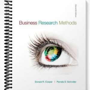 Solutions Manual for Business Research Methods 11th Edition by Cooper
