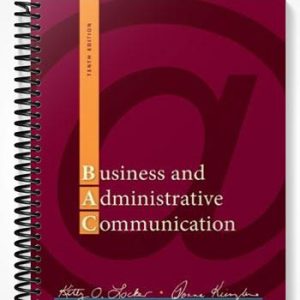 Solutions Manual for Business and Administrative Communication 10th Edition by Locker
