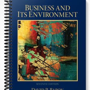 Solutions Manual for Business and Its Environment 7th Edition by Baron