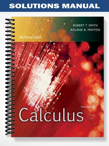 Solutions Manual for Calculus Late Transcendental Functions with MathZone 3rd Edition by Smith