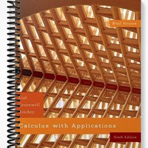 Solutions Manual for Calculus with Applications Brief Version 9th Edition by Lial
